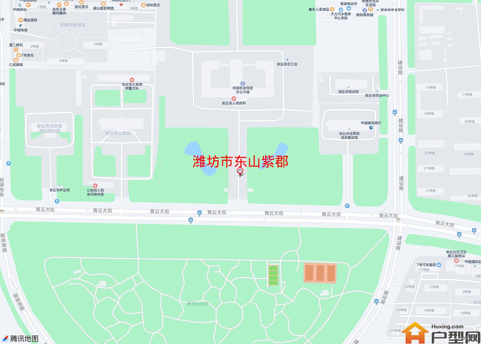 东山紫郡小区 - 户型网