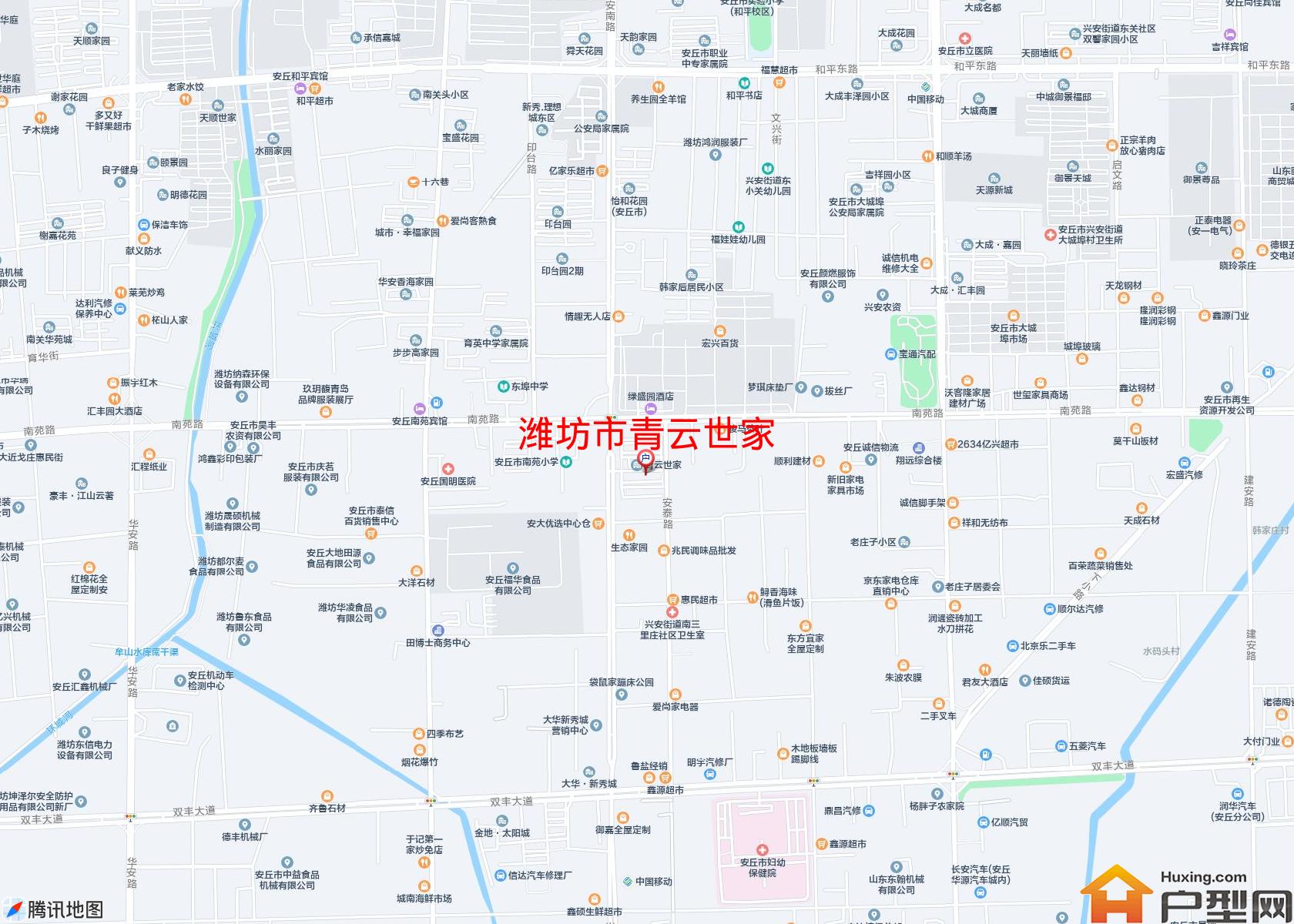 青云世家小区 - 户型网