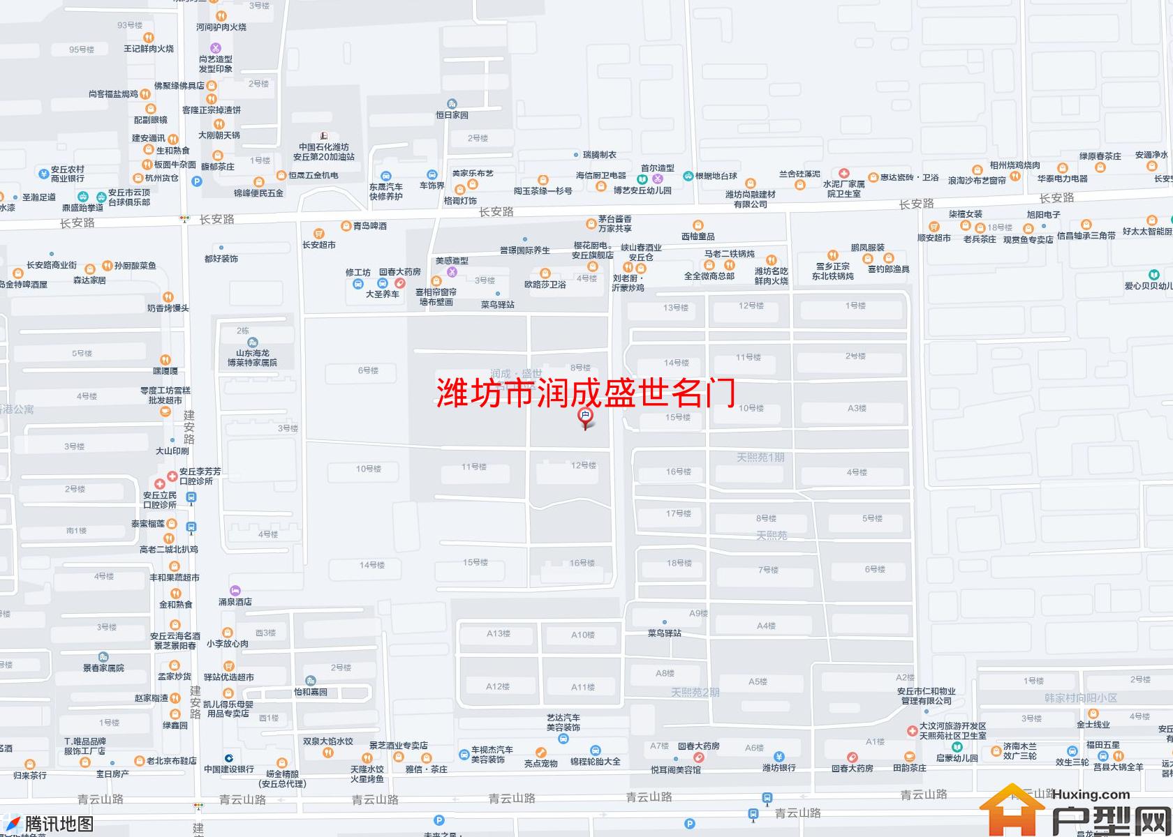 润成盛世名门小区 - 户型网