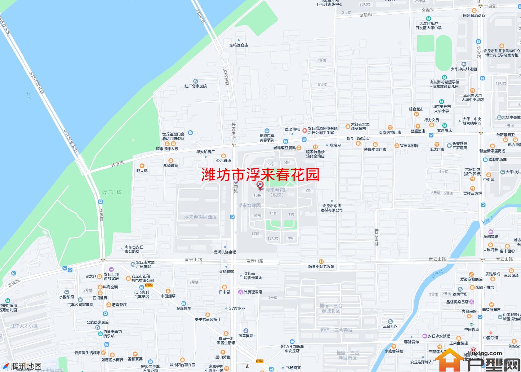 浮来春花园小区 - 户型网