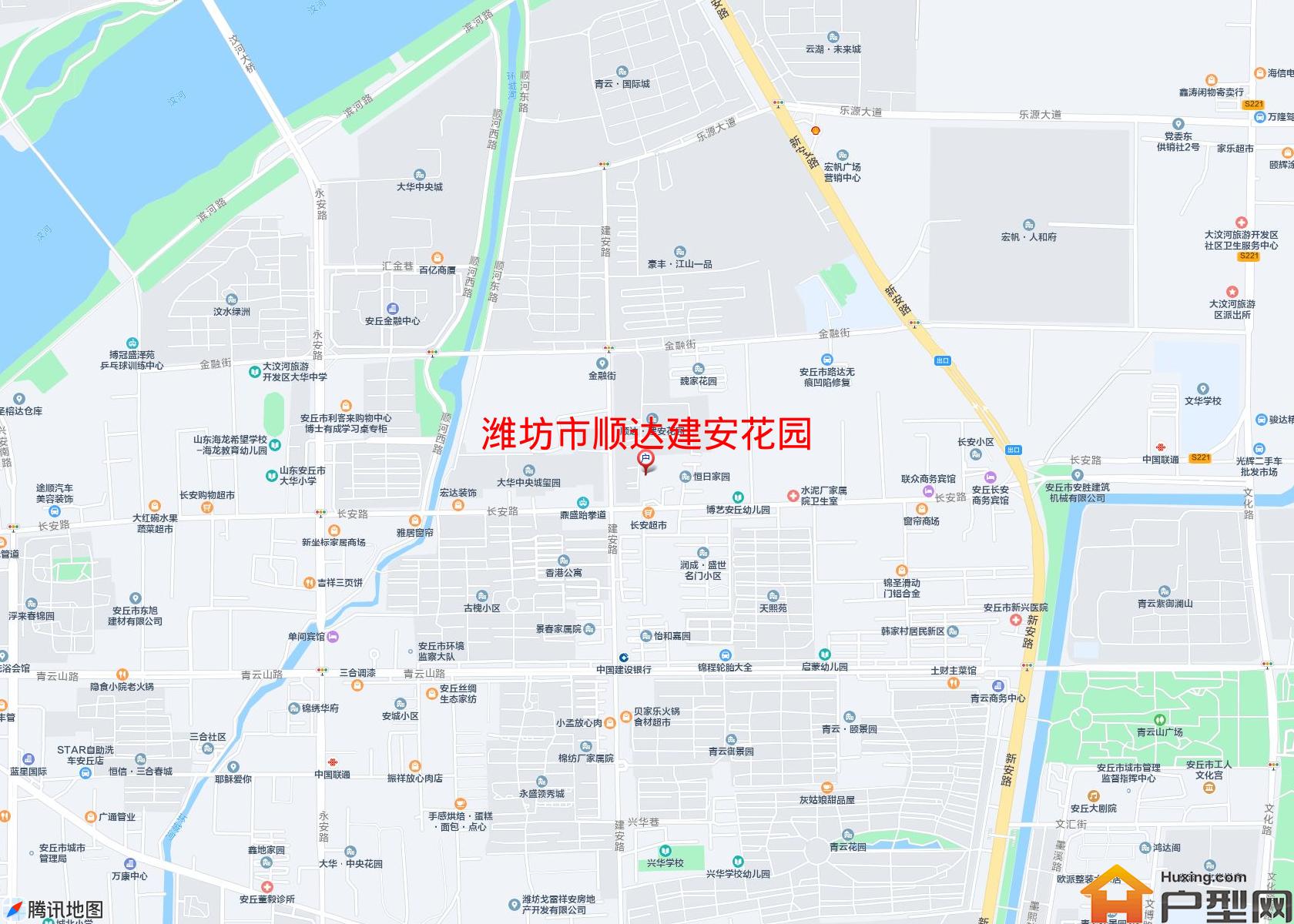 顺达建安花园小区 - 户型网