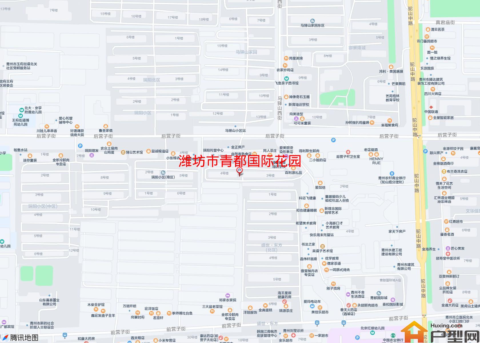青都国际花园小区 - 户型网