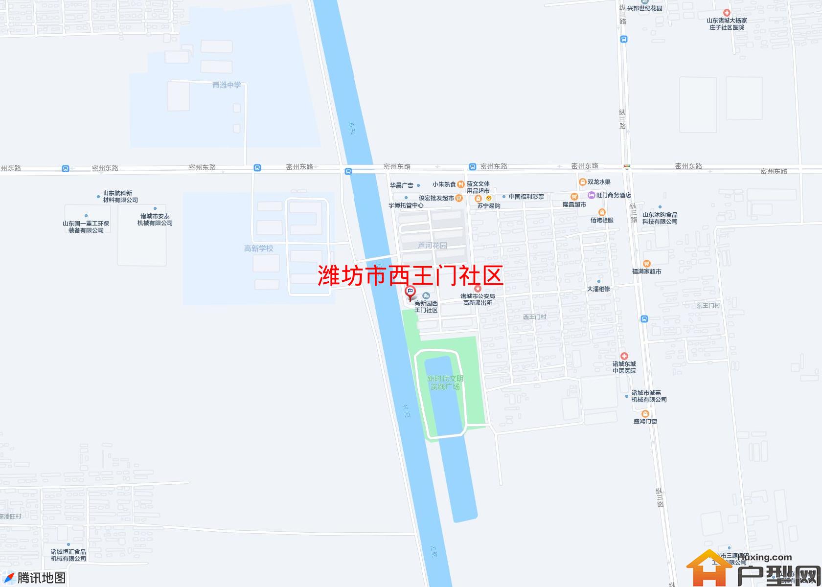 西王门社区小区 - 户型网
