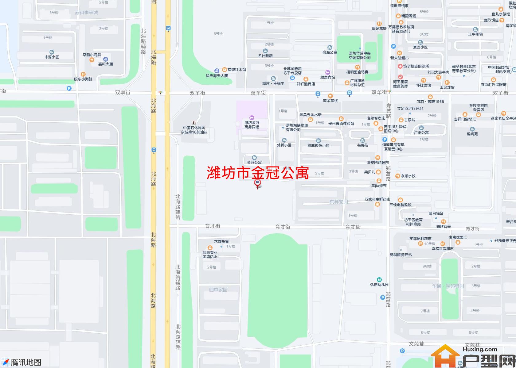 金冠公寓小区 - 户型网