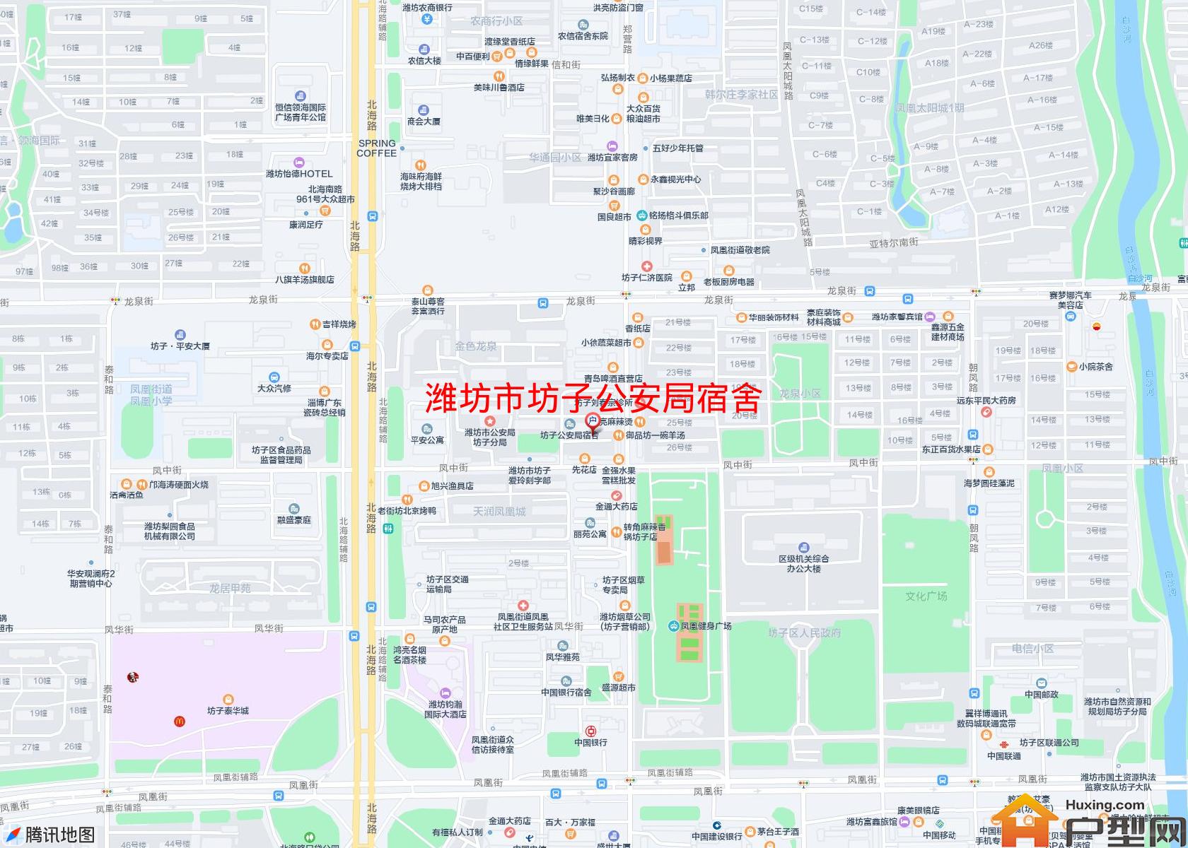 坊子公安局宿舍小区 - 户型网