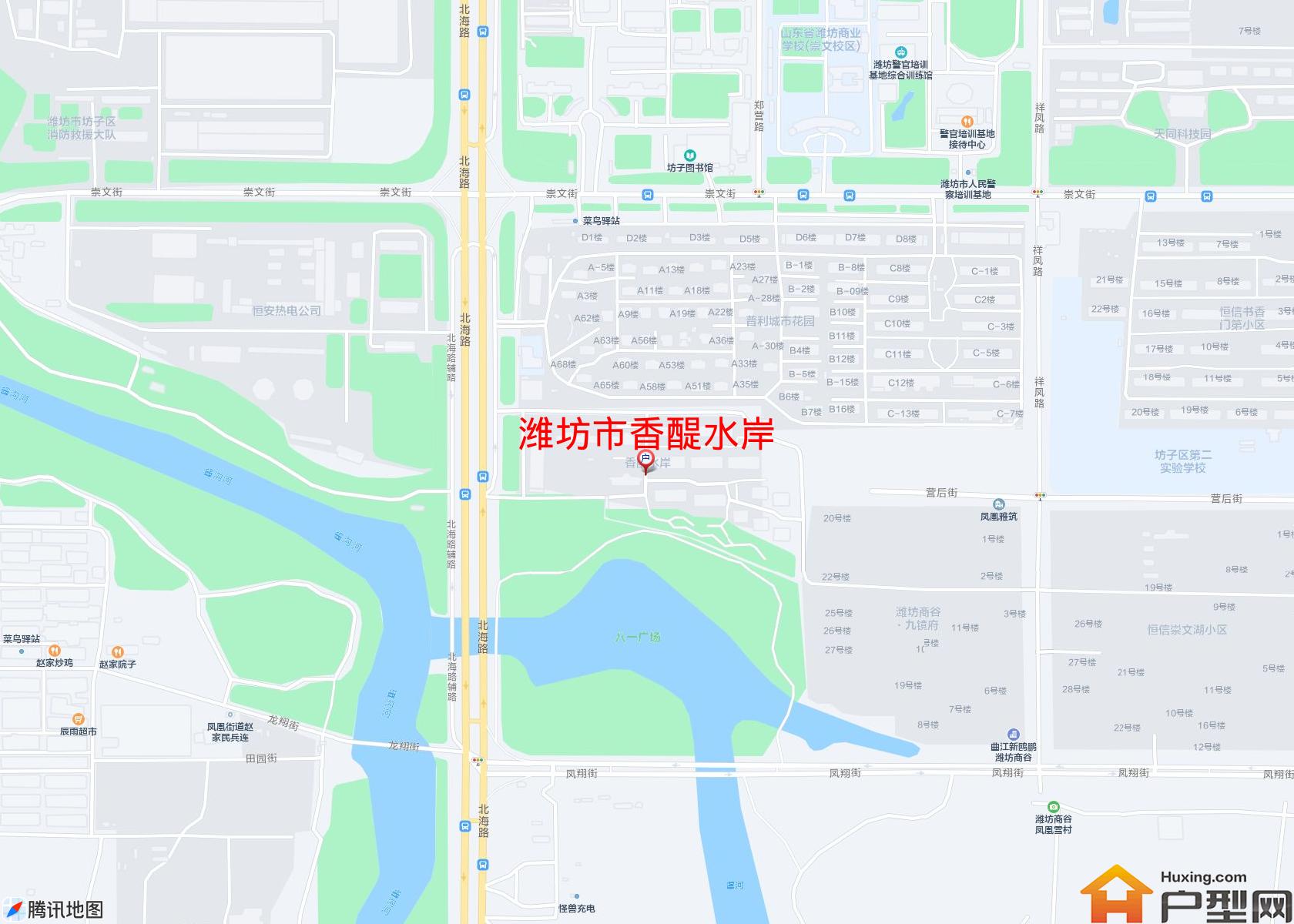 香醍水岸小区 - 户型网