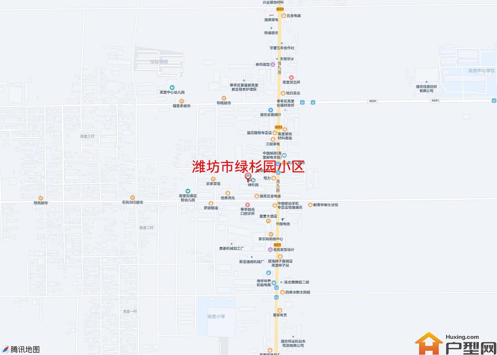 绿杉园小区小区 - 户型网