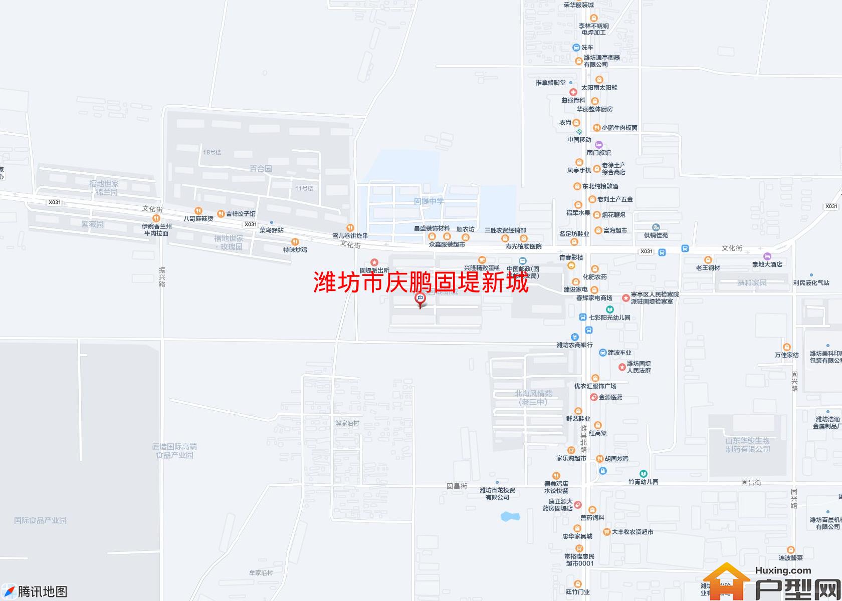 庆鹏固堤新城小区 - 户型网