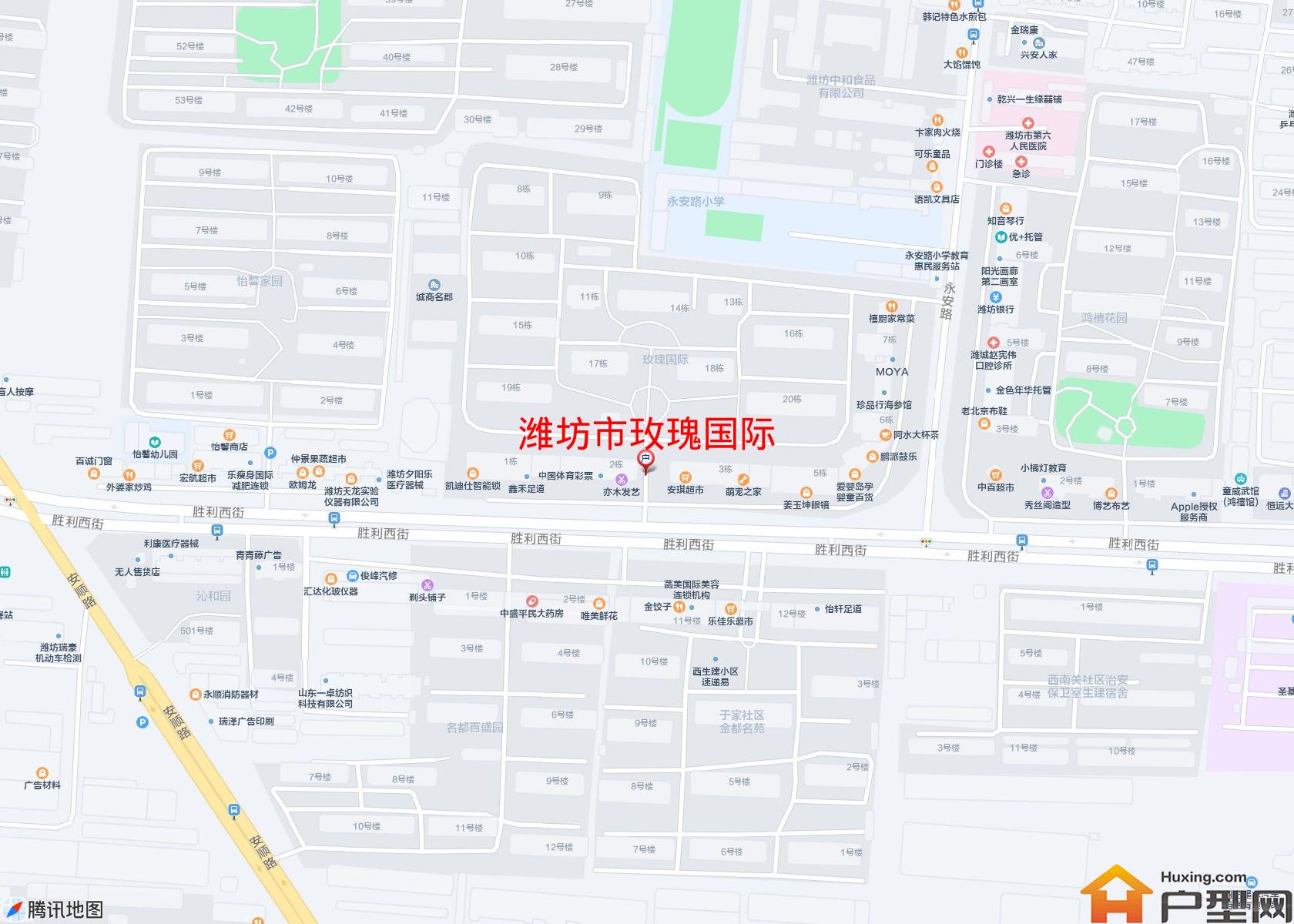 玫瑰国际小区 - 户型网 玫瑰国际小区 - 户型网