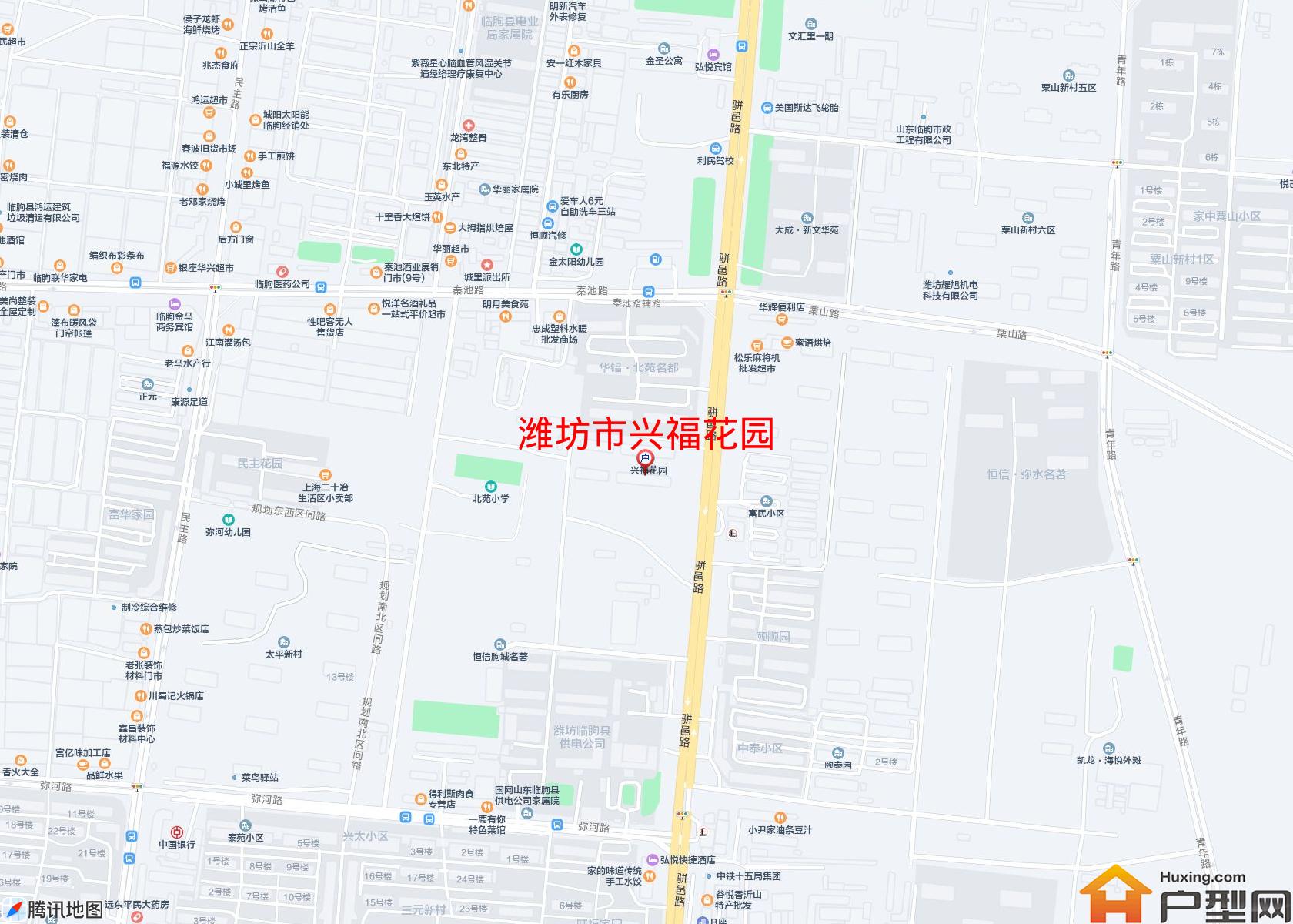 兴福花园小区 - 户型网