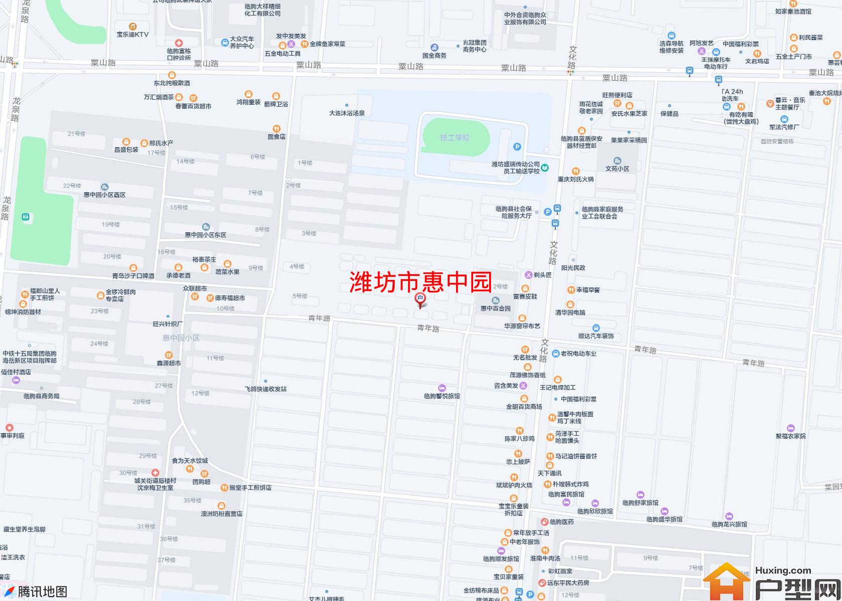 惠中园小区 - 户型网