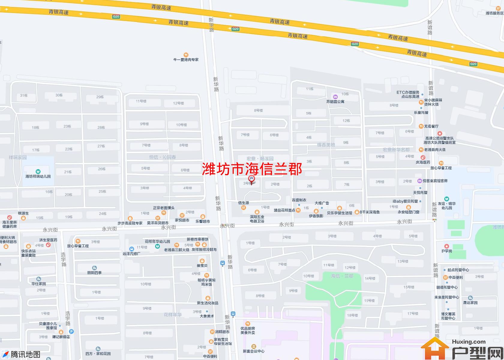 海信兰郡小区 - 户型网