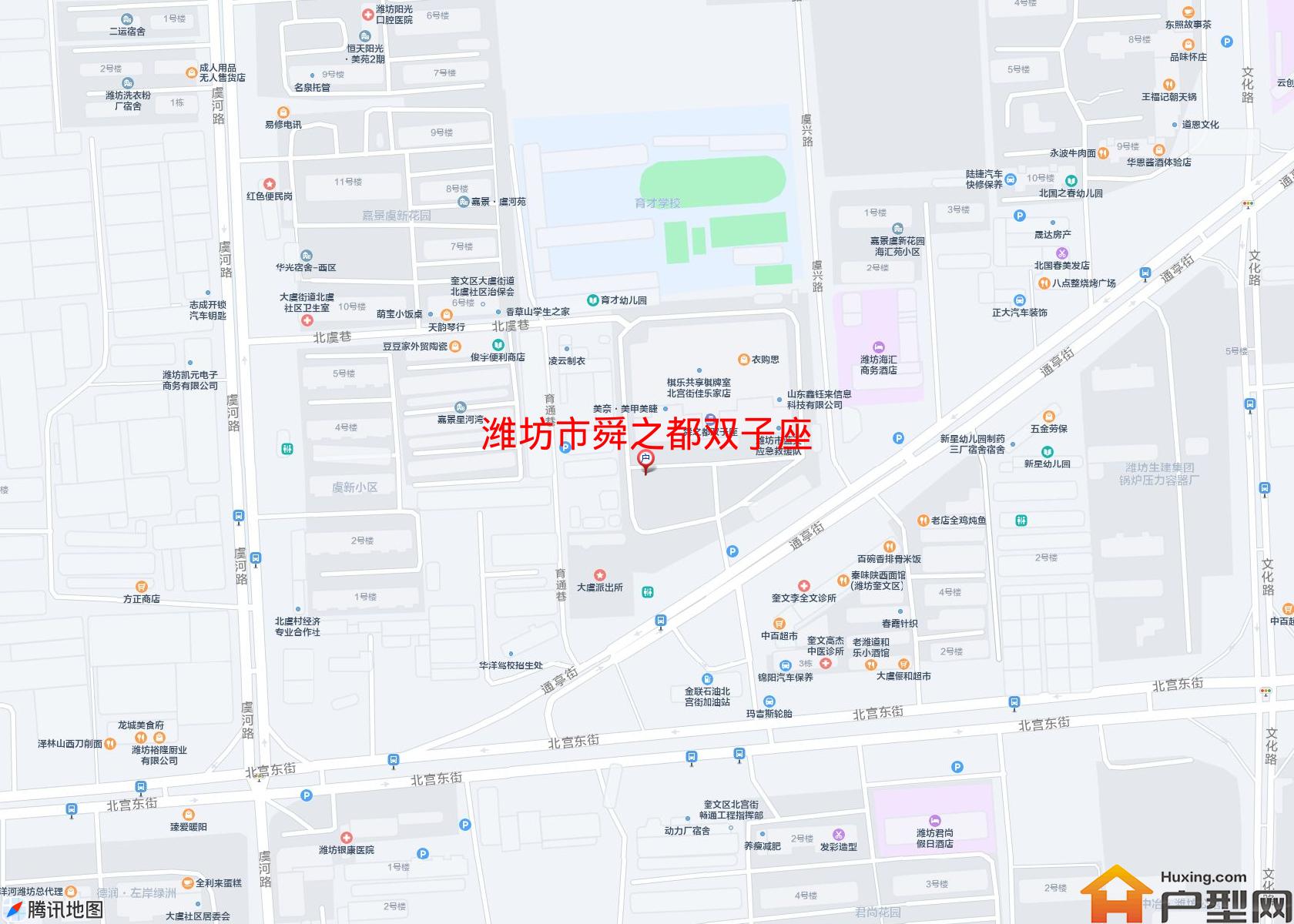 舜之都双子座小区 - 户型网