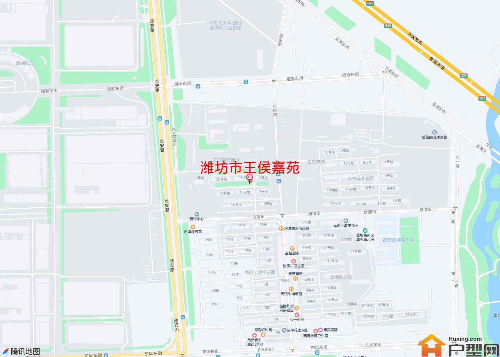 王侯嘉苑小区 - 户型网