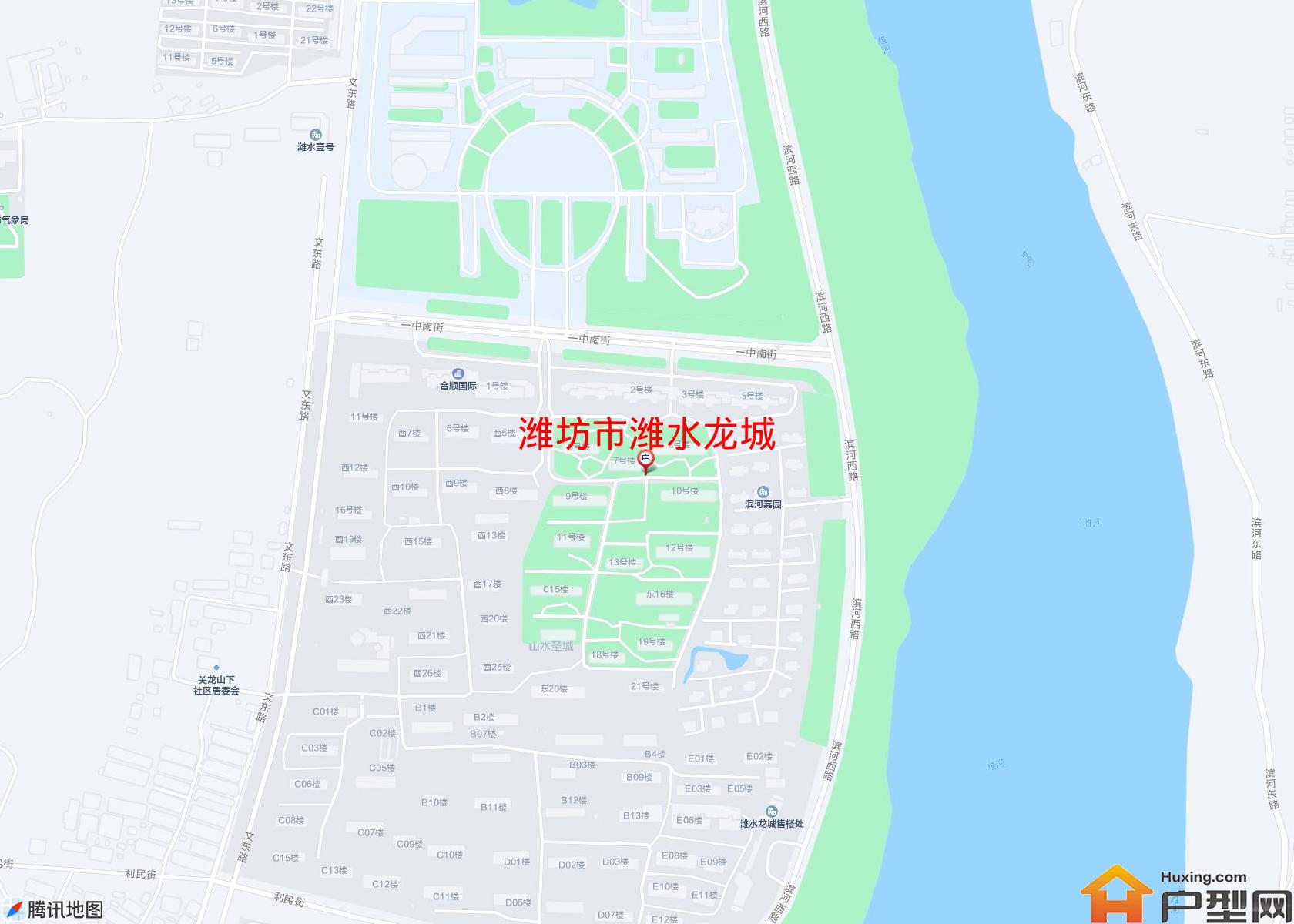 潍水龙城小区 - 户型网