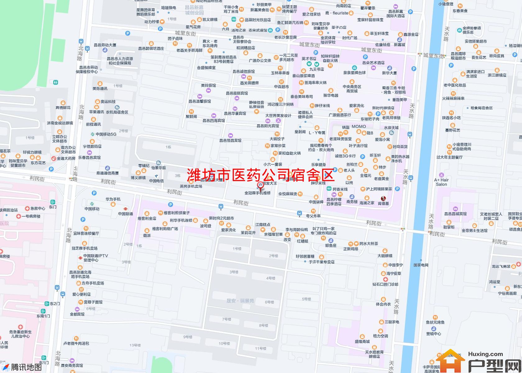 医药公司宿舍区小区 - 户型网
