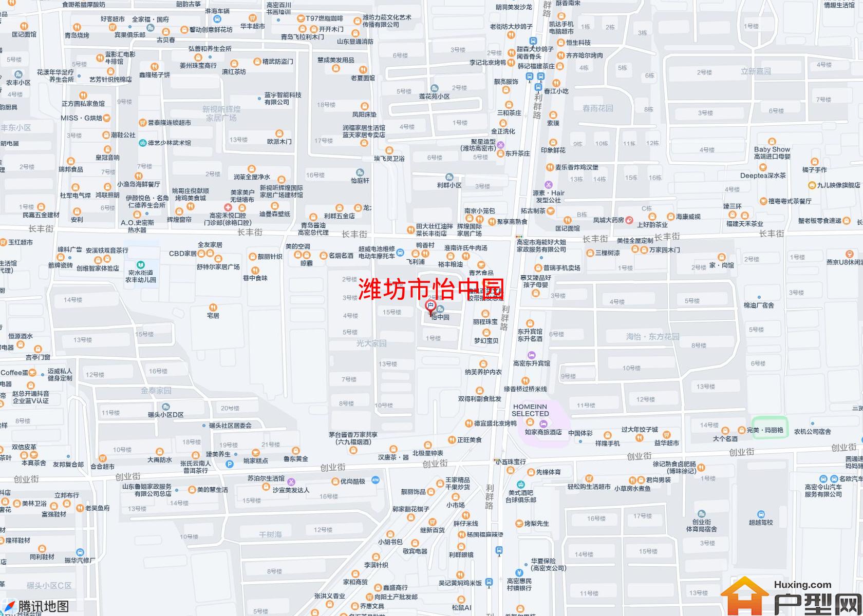 怡中园小区 - 户型网