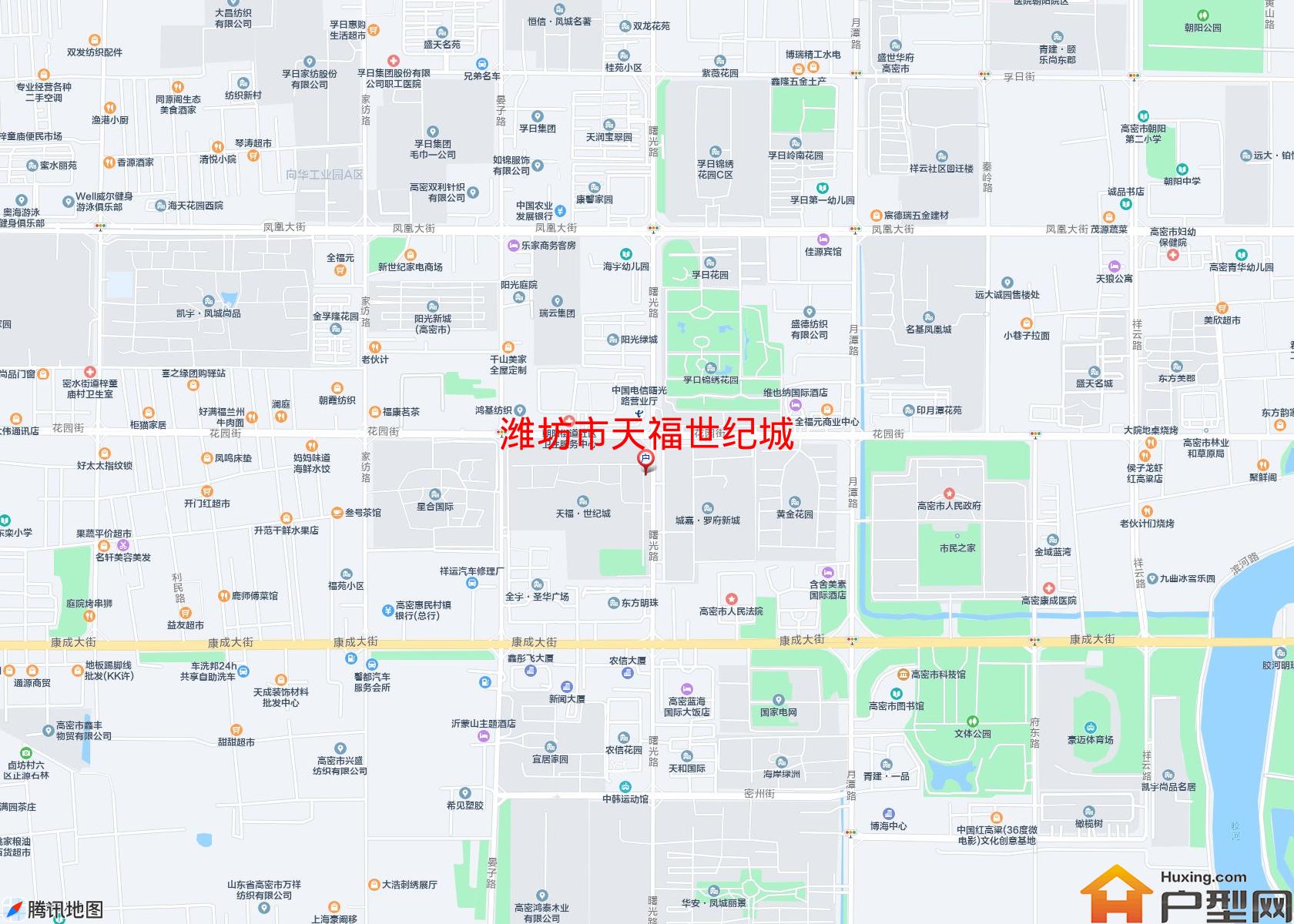 天福世纪城小区 - 户型网