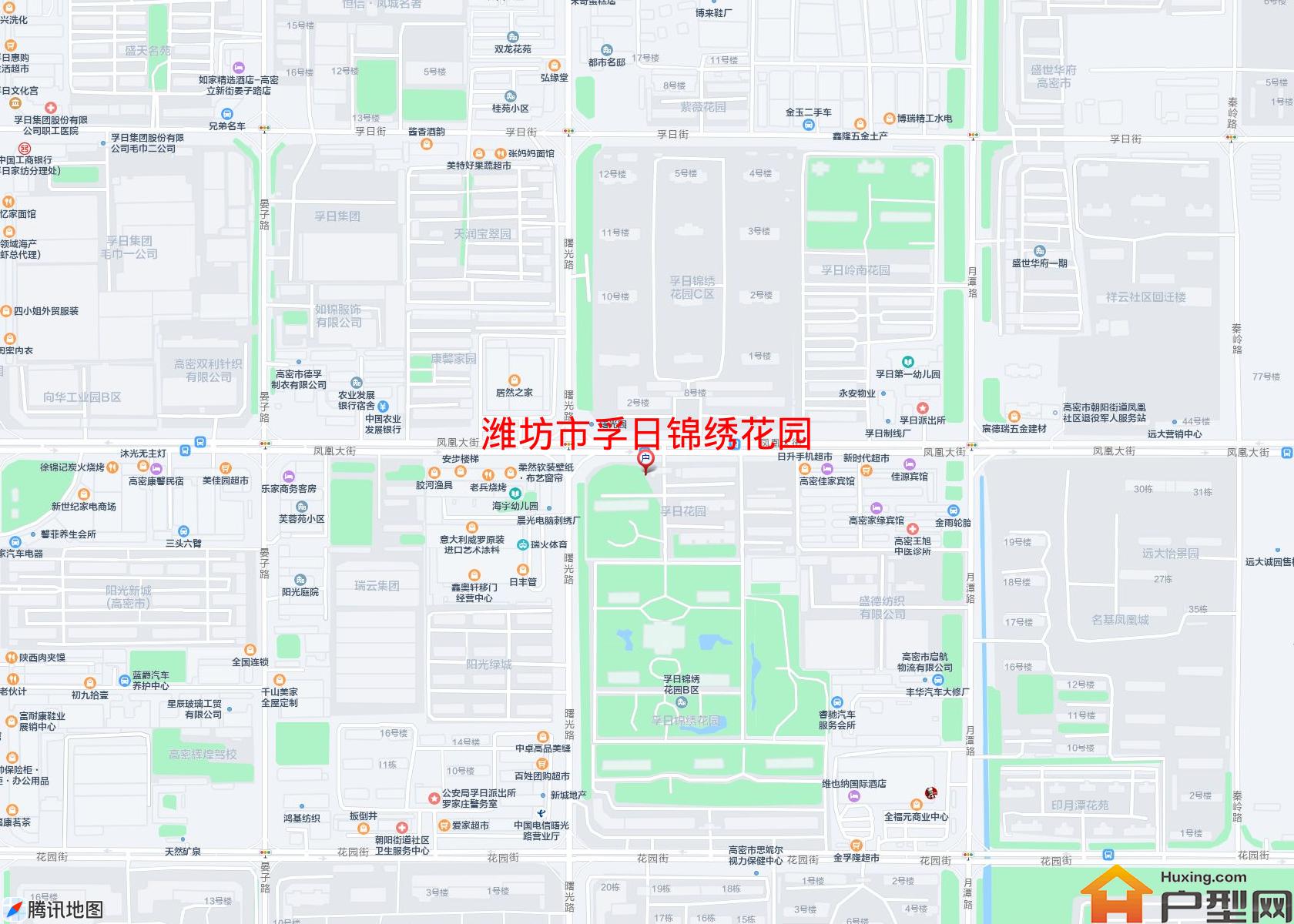 孚日锦绣花园小区 - 户型网