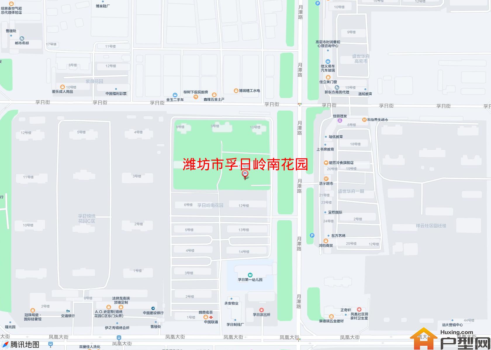 孚日岭南花园小区 - 户型网