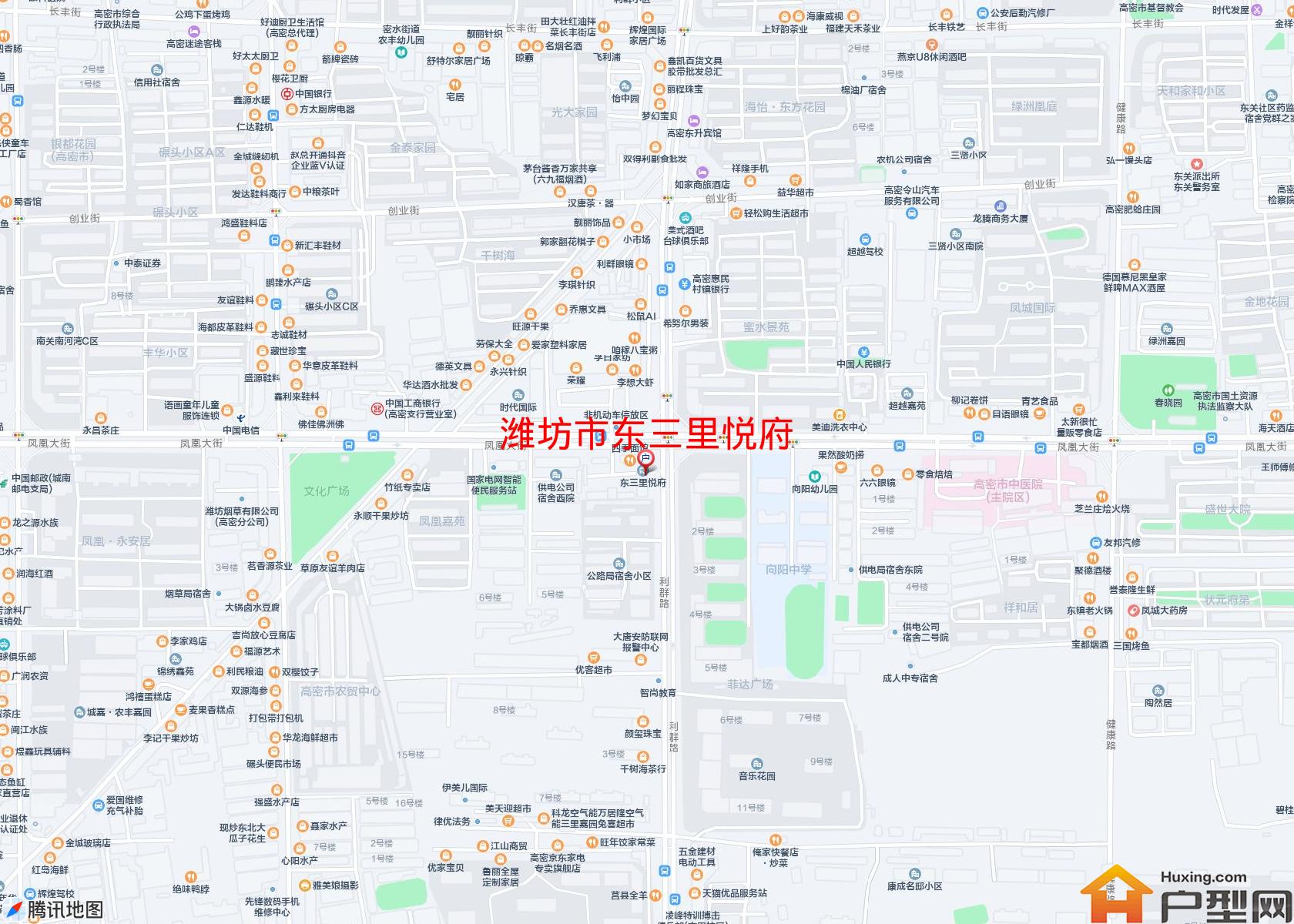 东三里悦府小区 - 户型网