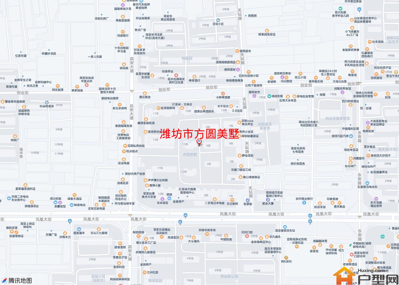 方圆美墅小区 - 户型网