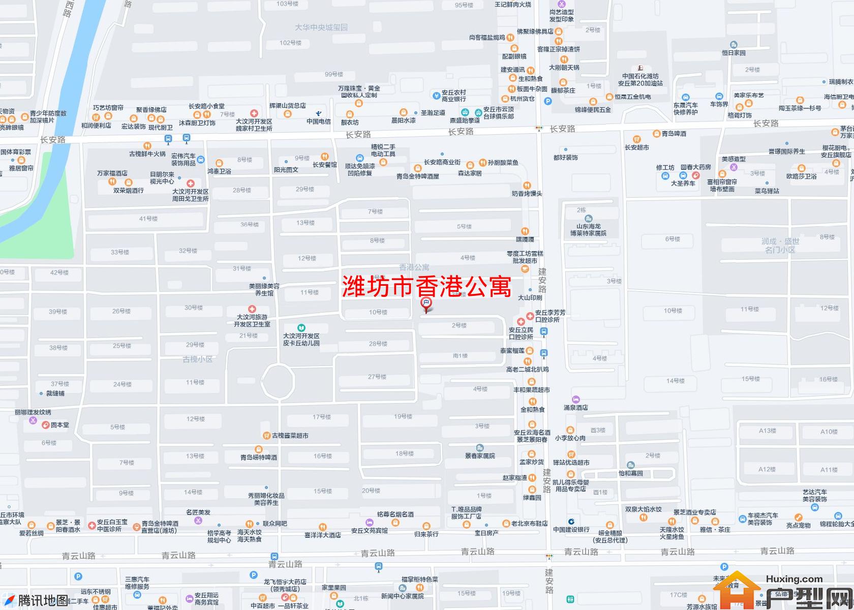 香港公寓小区 - 户型网