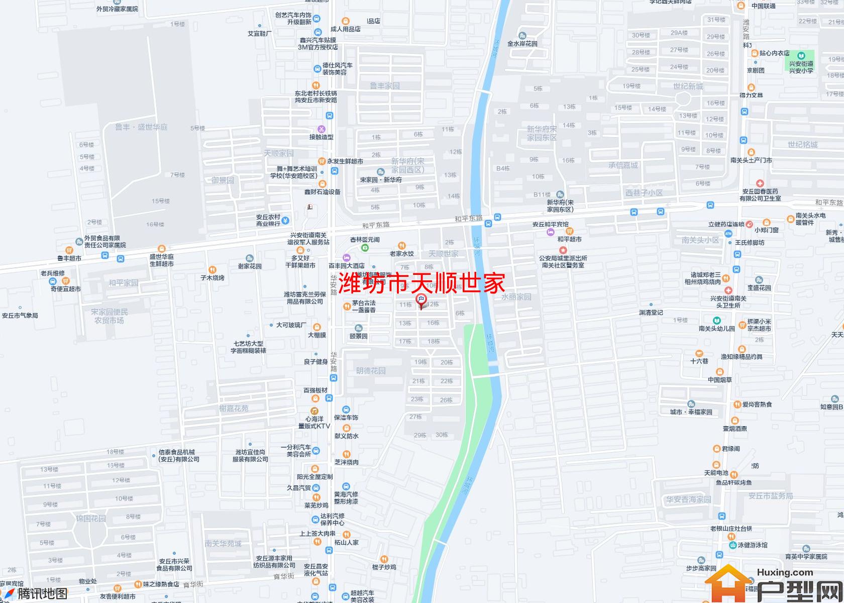 天顺世家小区 - 户型网