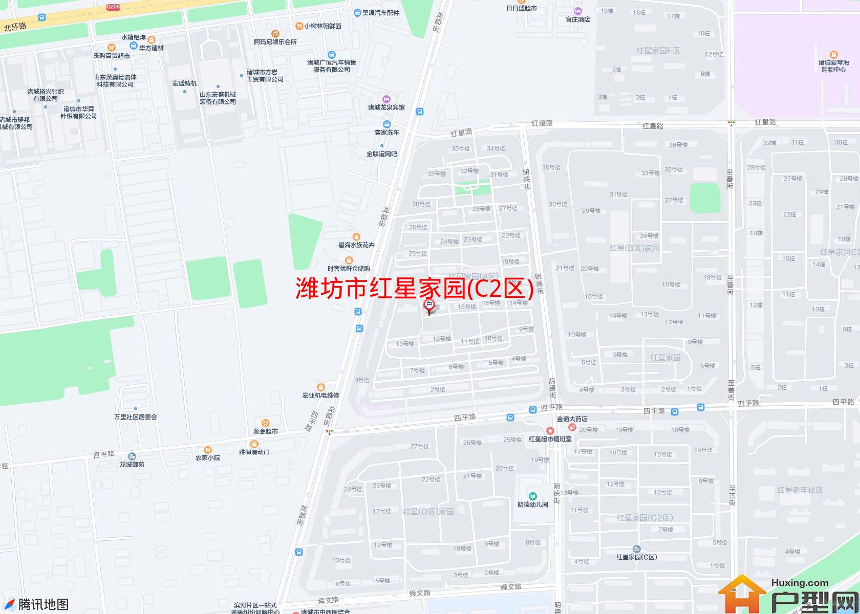 红星家园(C2区)小区 - 户型网