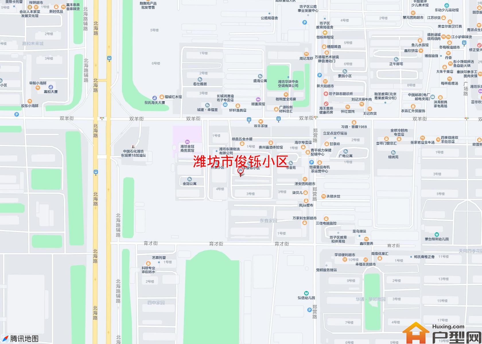 俊铄小区小区 - 户型网