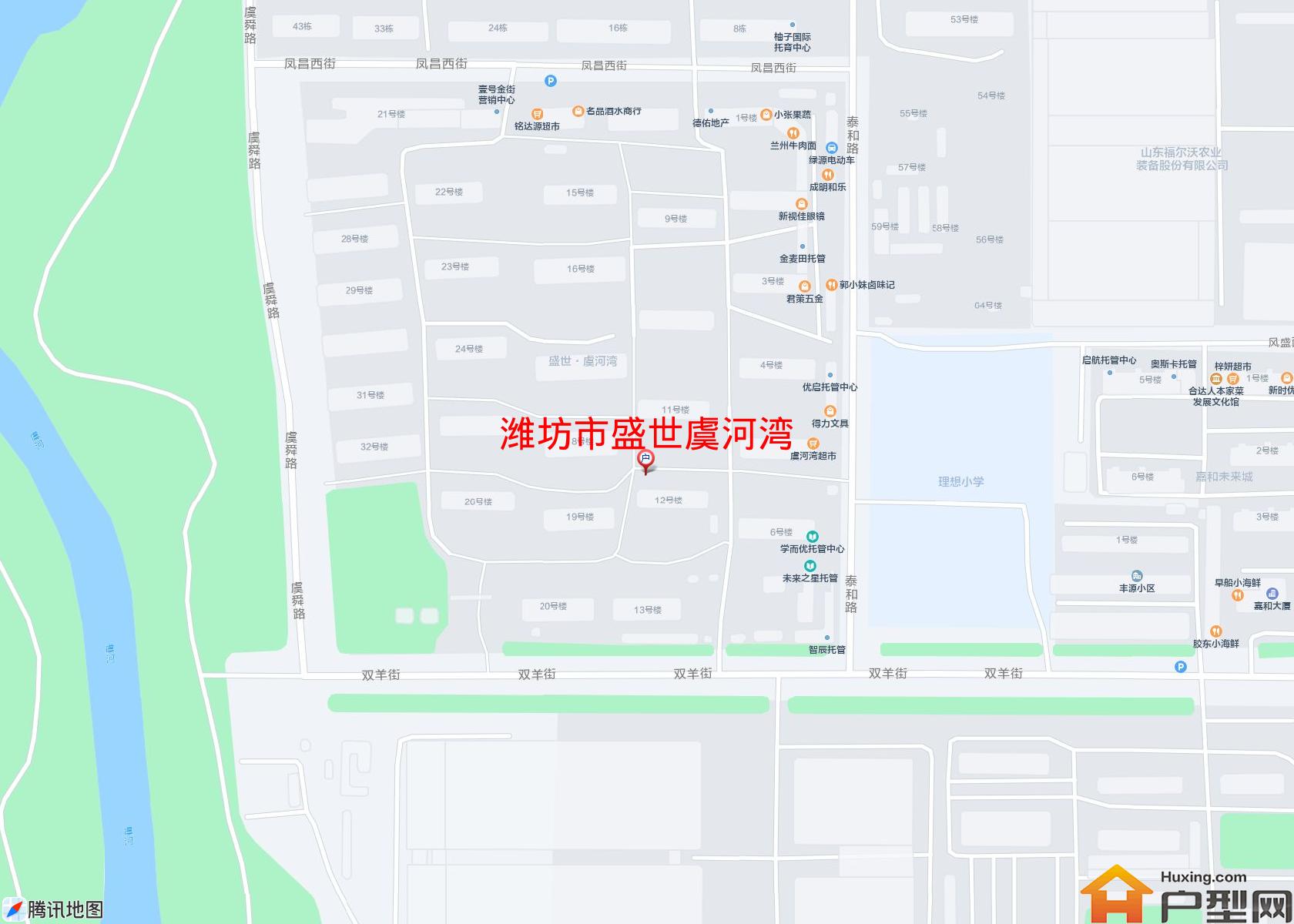 盛世虞河湾小区 - 户型网