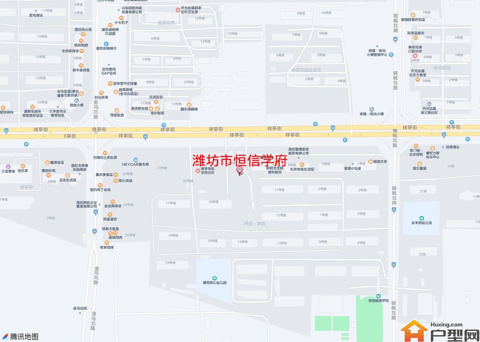 恒信学府小区 - 户型网 恒信学府小区 - 户型网