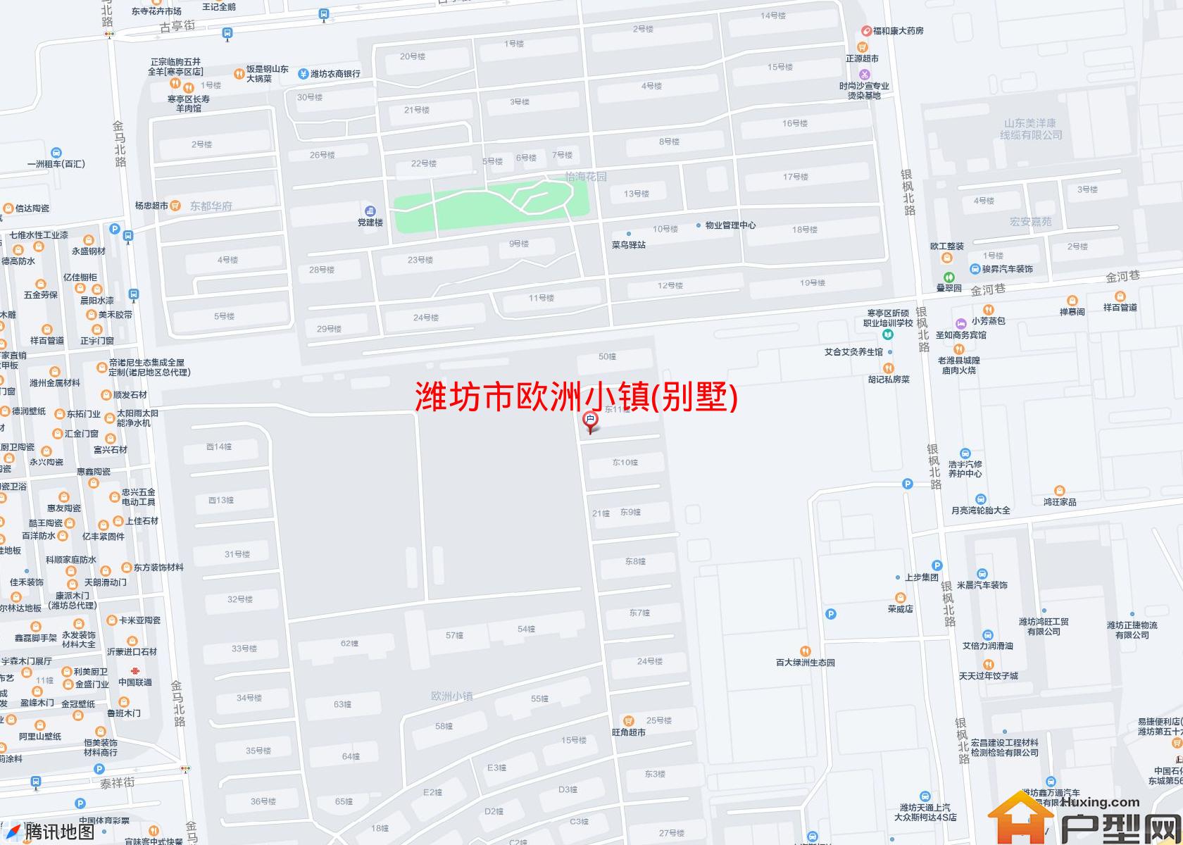 欧洲小镇(别墅)小区 - 户型网
