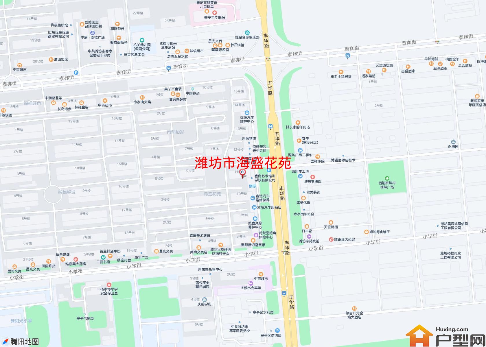 海盛花苑小区 - 户型网