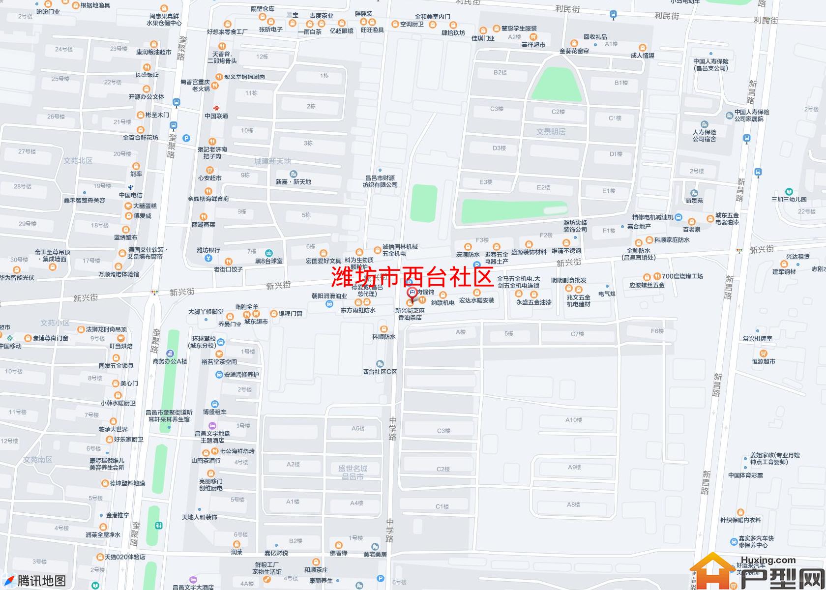 西台社区小区 - 户型网