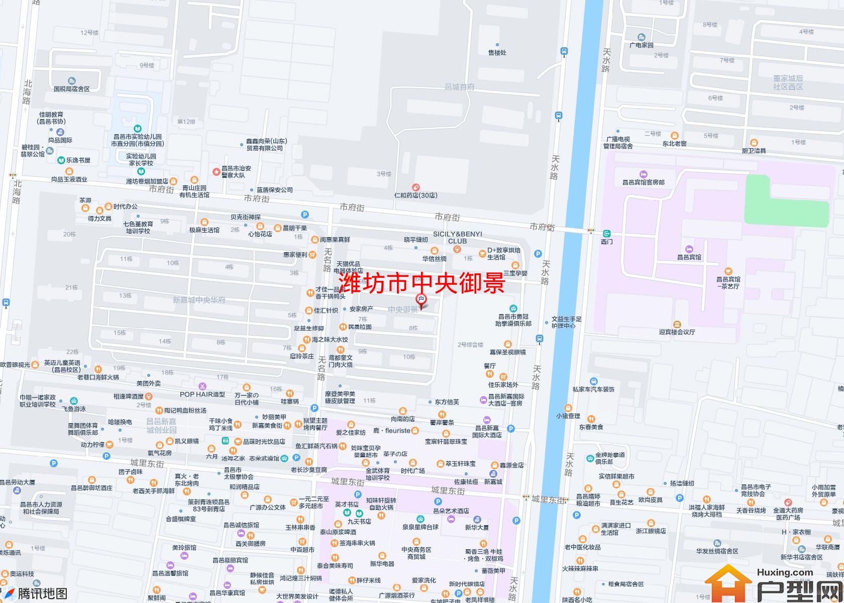 中央御景小区 - 户型网