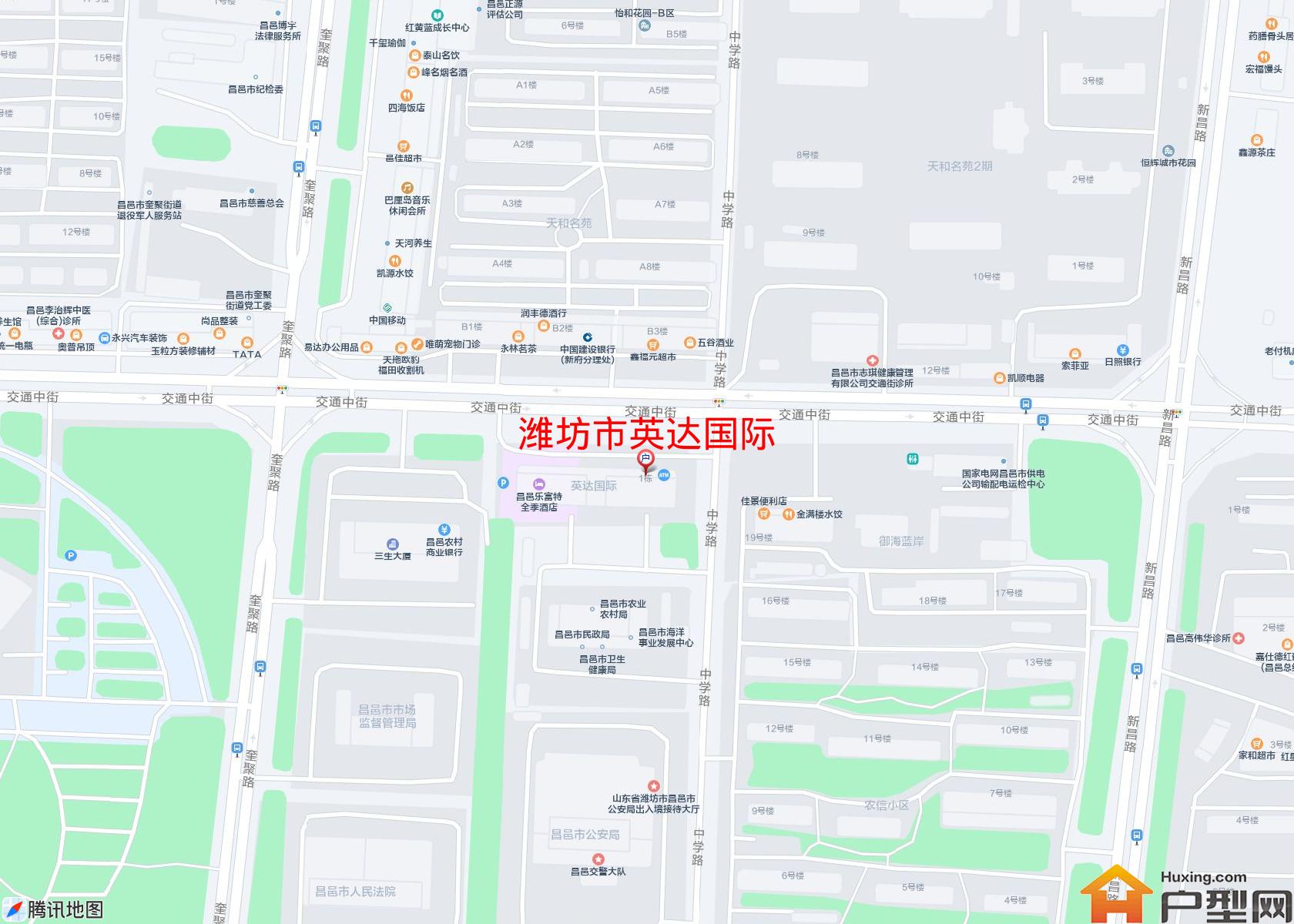 英达国际小区 - 户型网