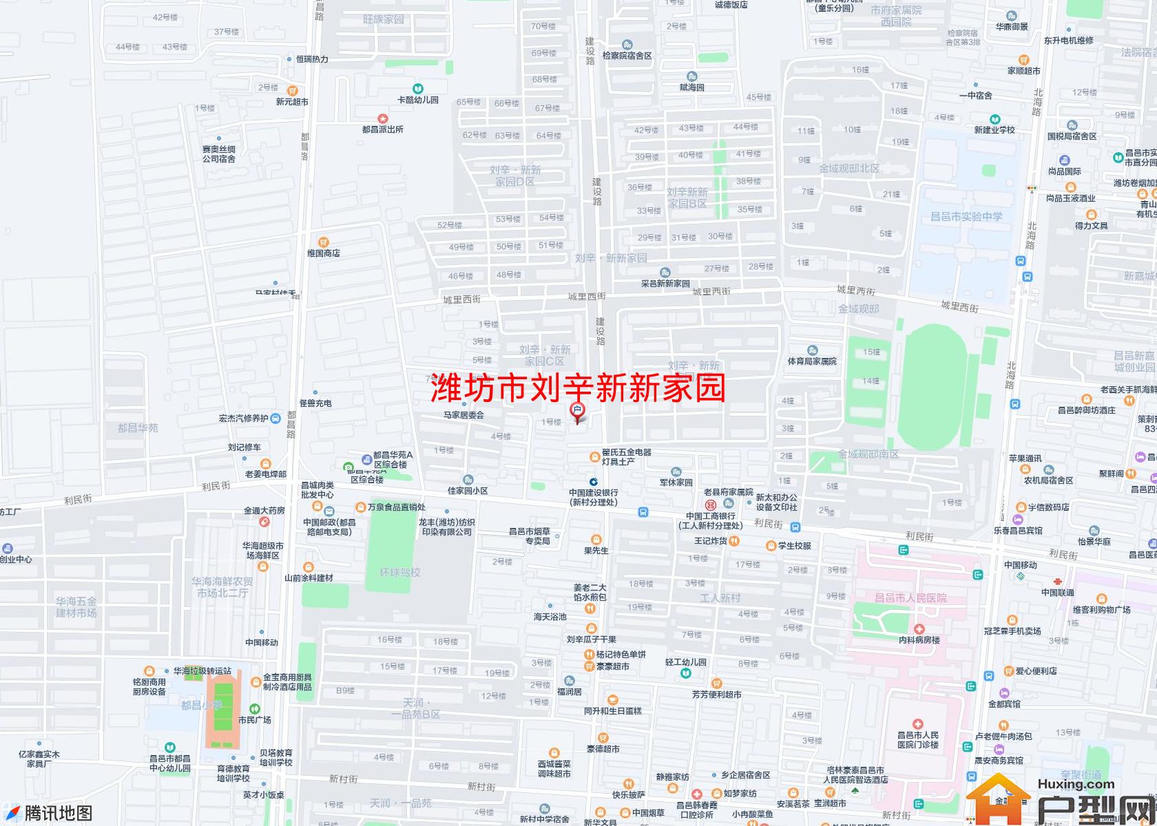 刘辛新新家园小区 - 户型网