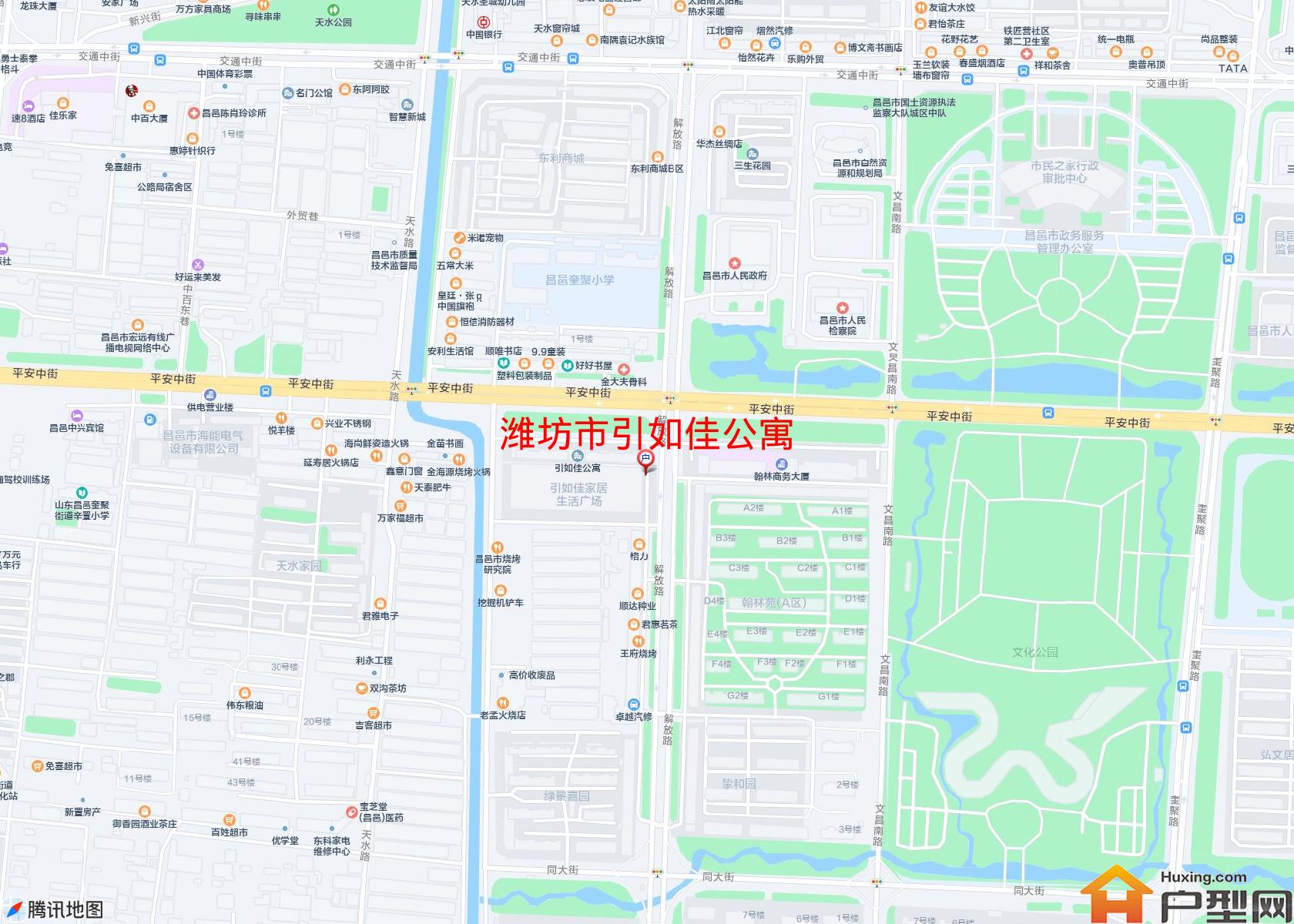 引如佳公寓小区 - 户型网