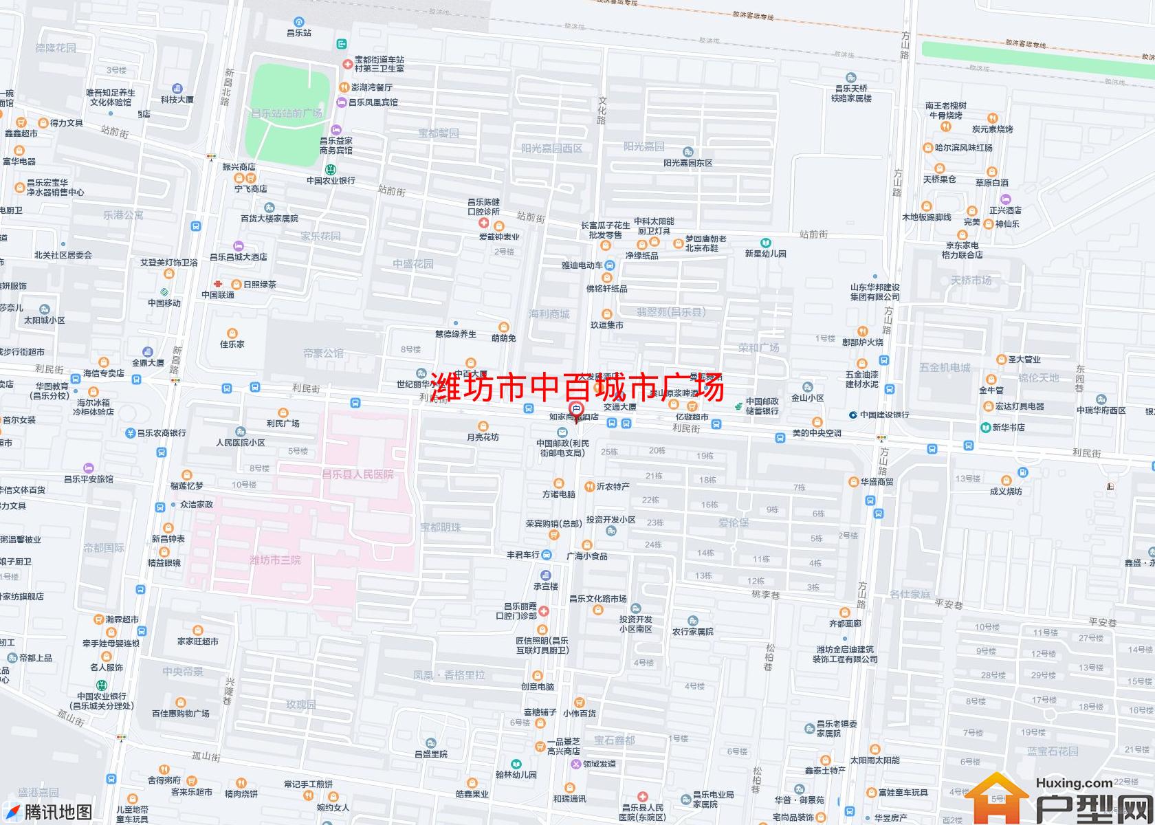 中百城市广场小区 - 户型网