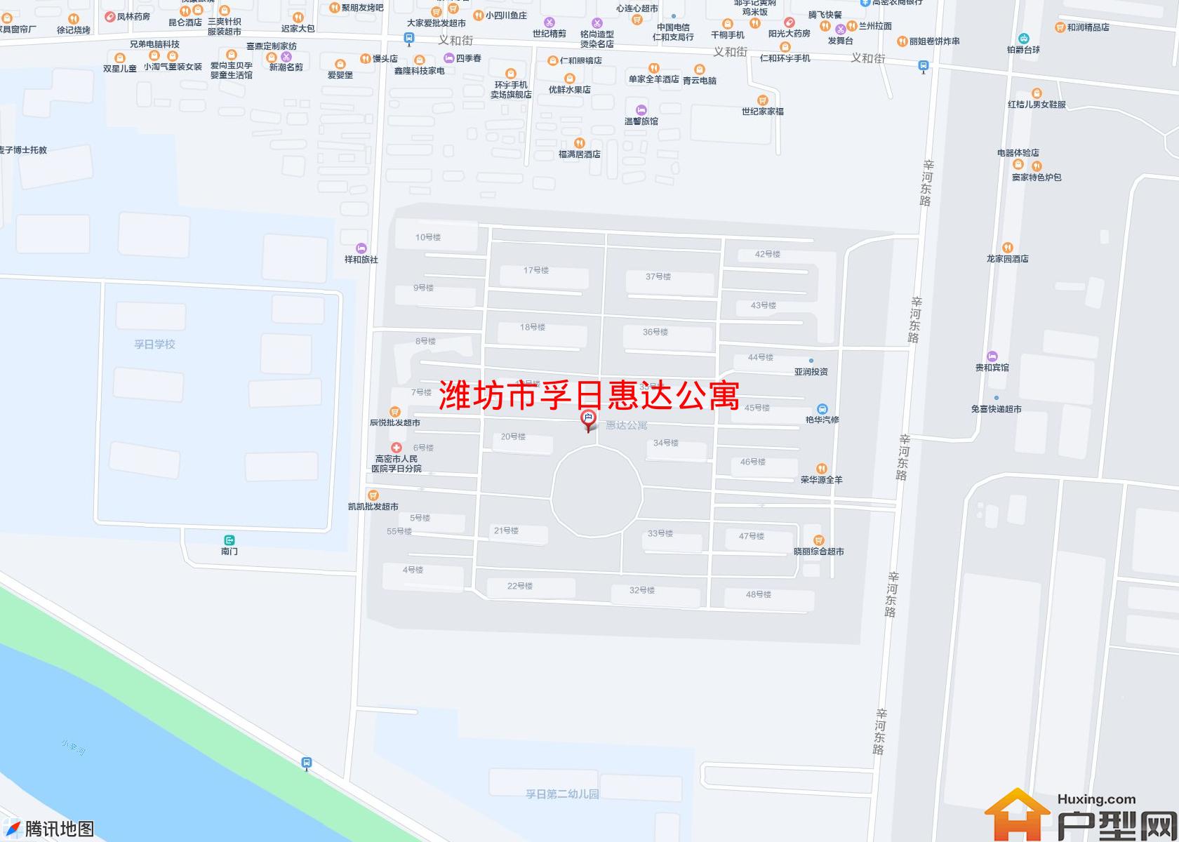 孚日惠达公寓小区 - 户型网