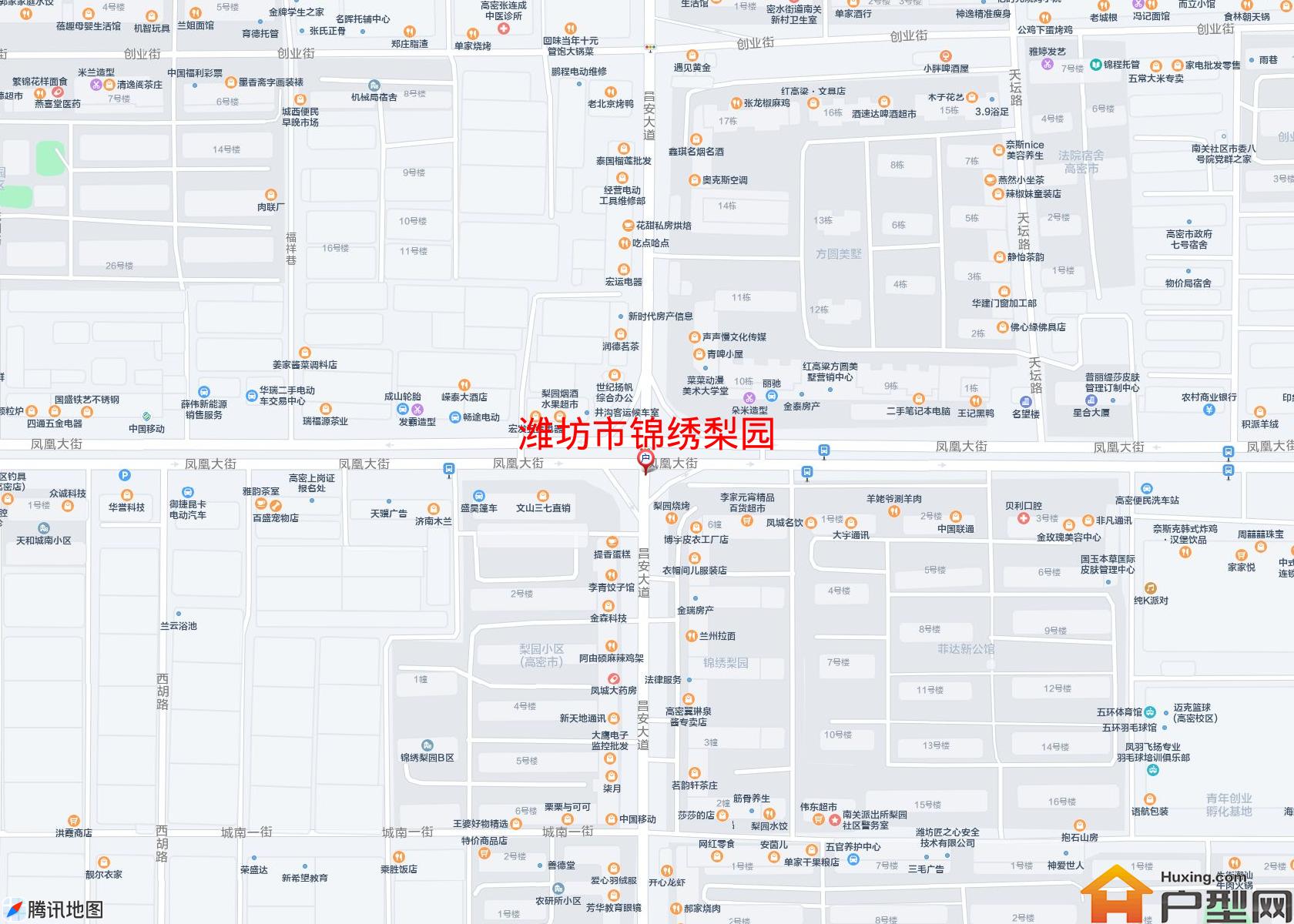 锦绣梨园小区 - 户型网