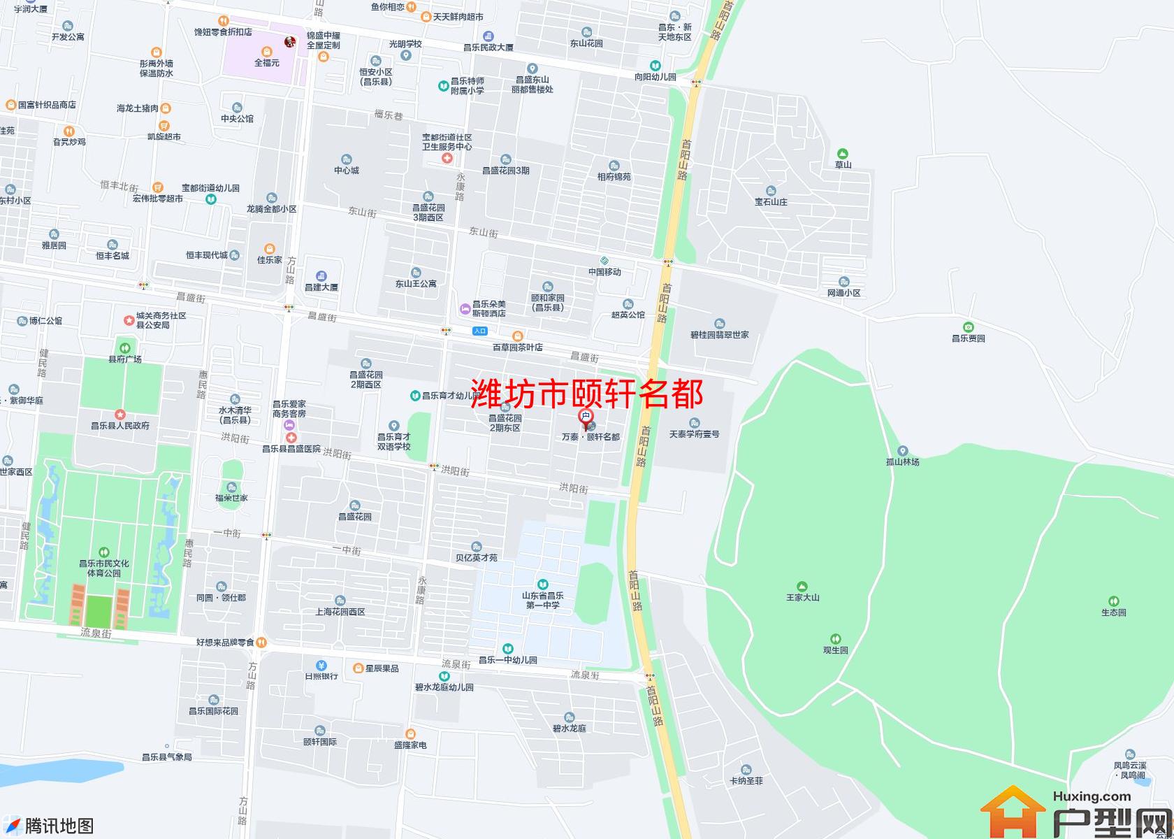 颐轩名都小区 - 户型网