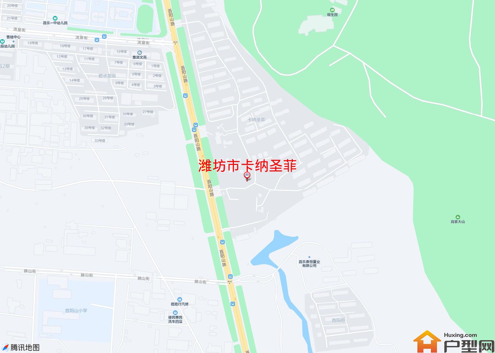 卡纳圣菲小区 - 户型网