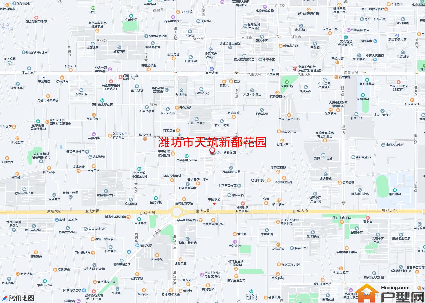 天筑新都花园小区 - 户型网