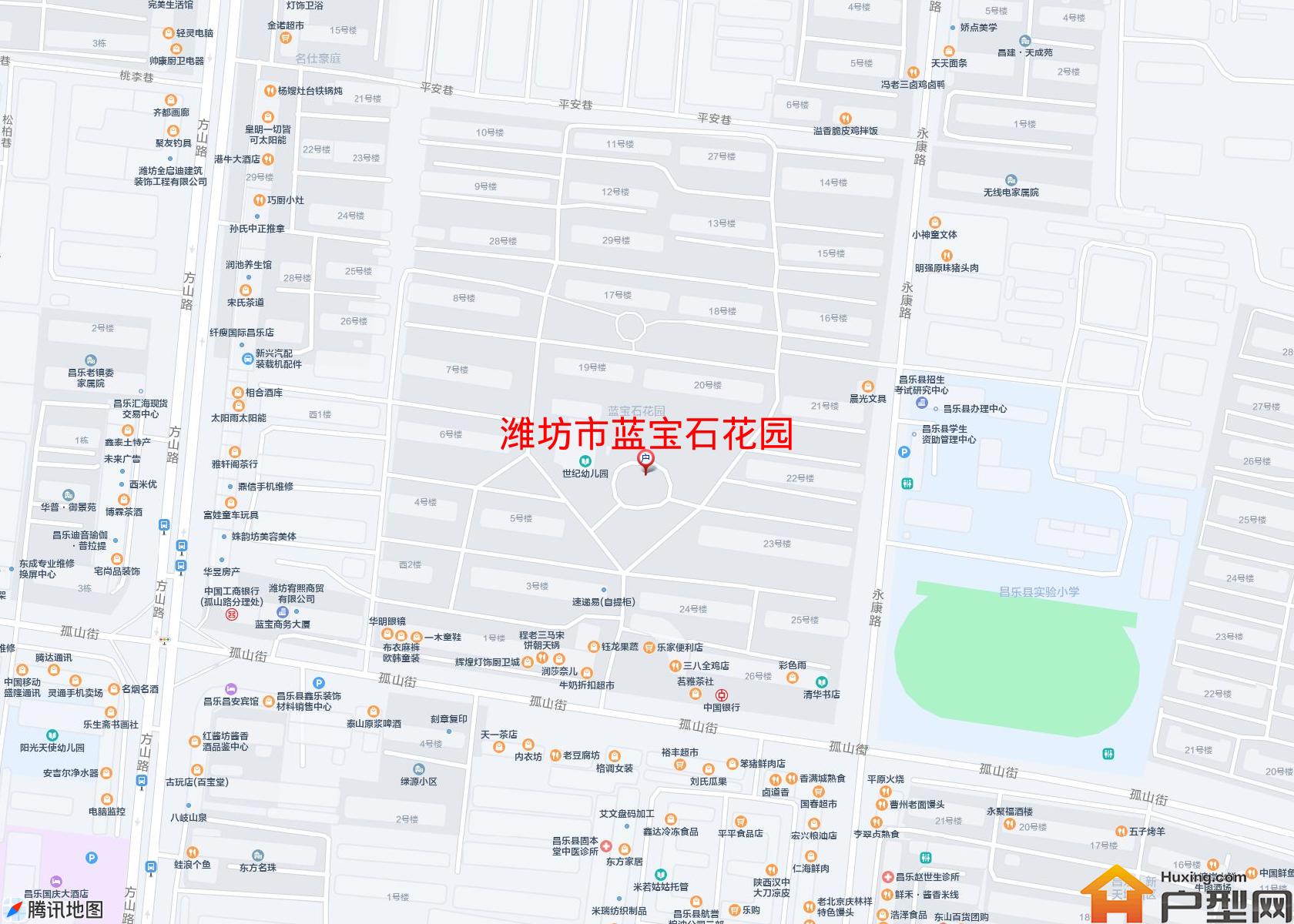 蓝宝石花园小区 - 户型网
