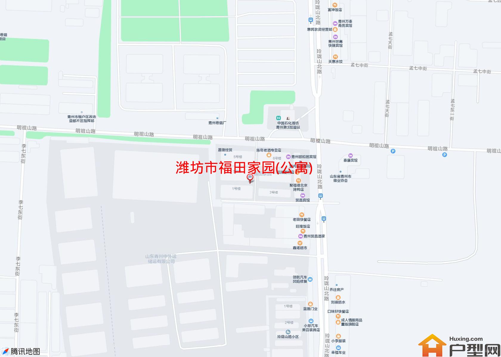 福田家园(公寓)小区 - 户型网