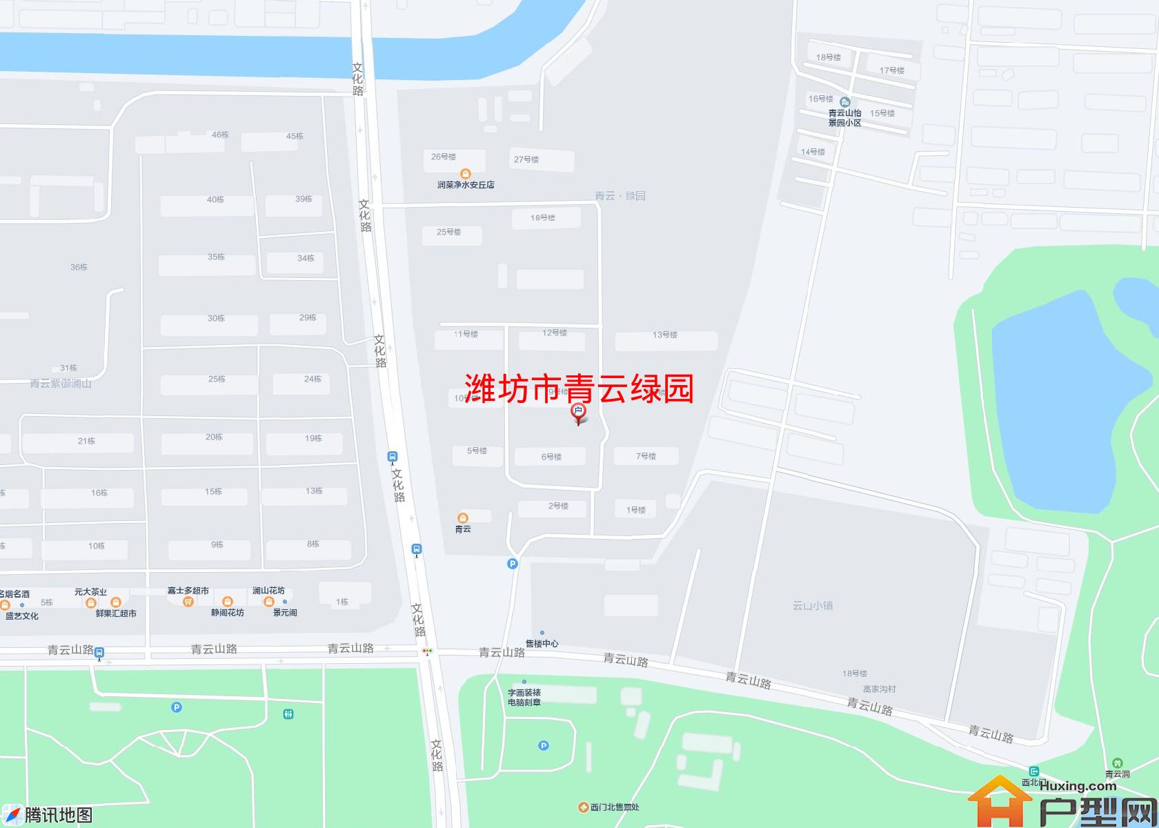 青云绿园小区 - 户型网