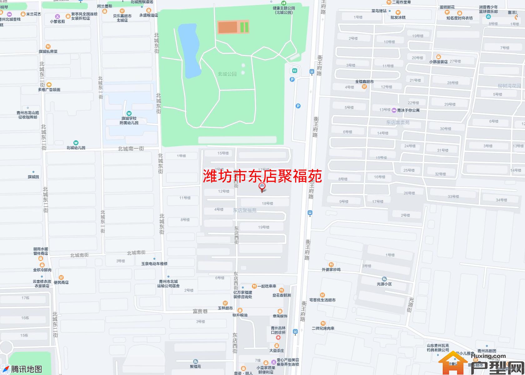 东店聚福苑小区 - 户型网
