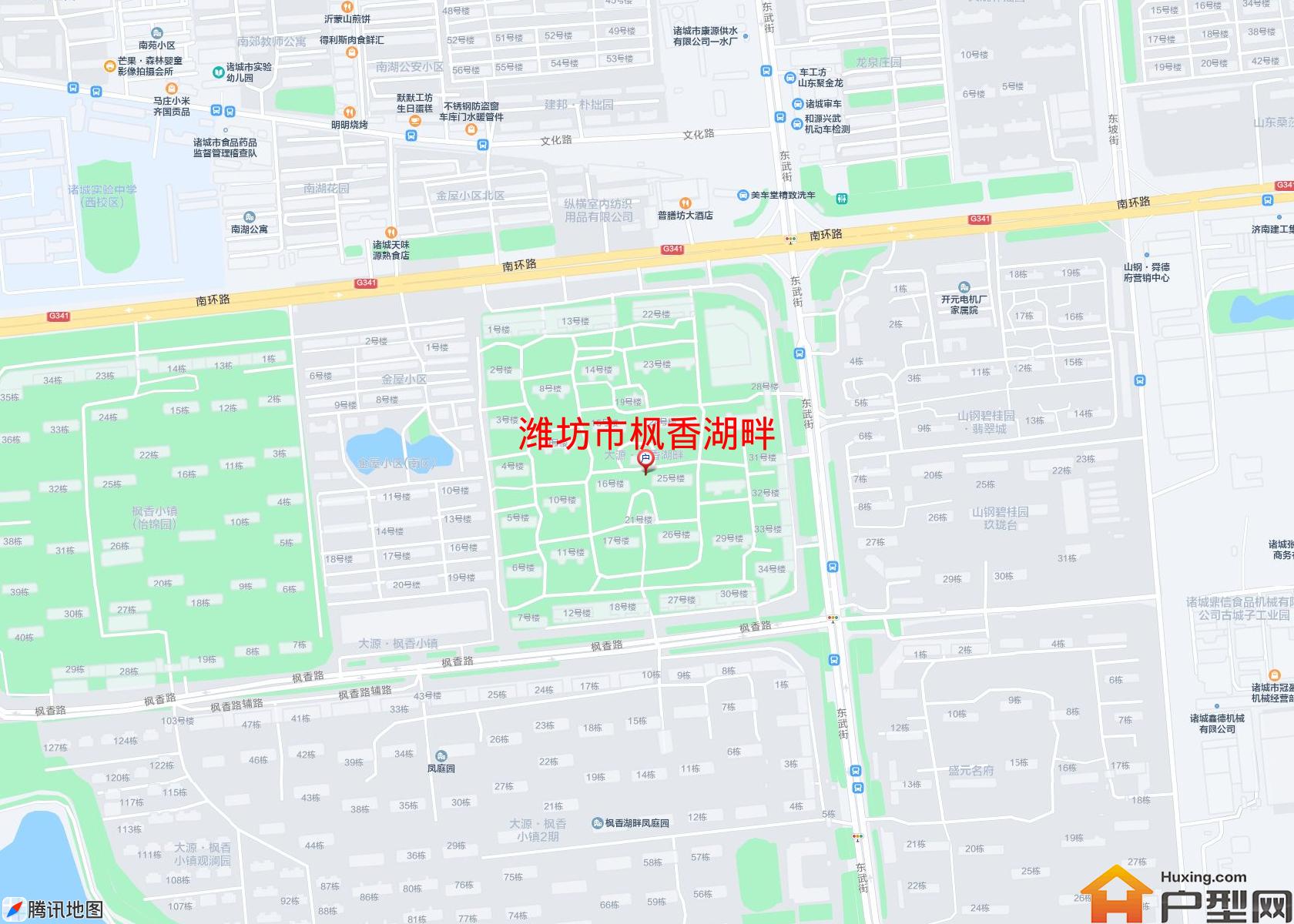 枫香湖畔小区 - 户型网